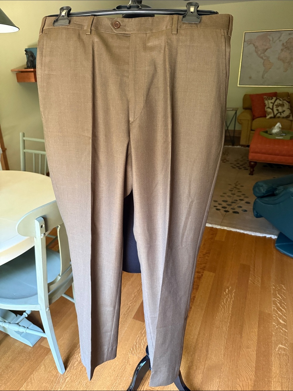 Santorelli Taupe Dress Trousers